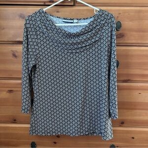 Croft&Barrow Women’s Cowl Neck Top